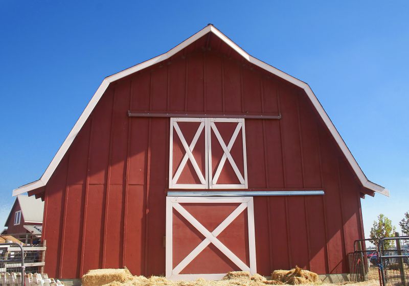 Detail of Barn Trim Painting
